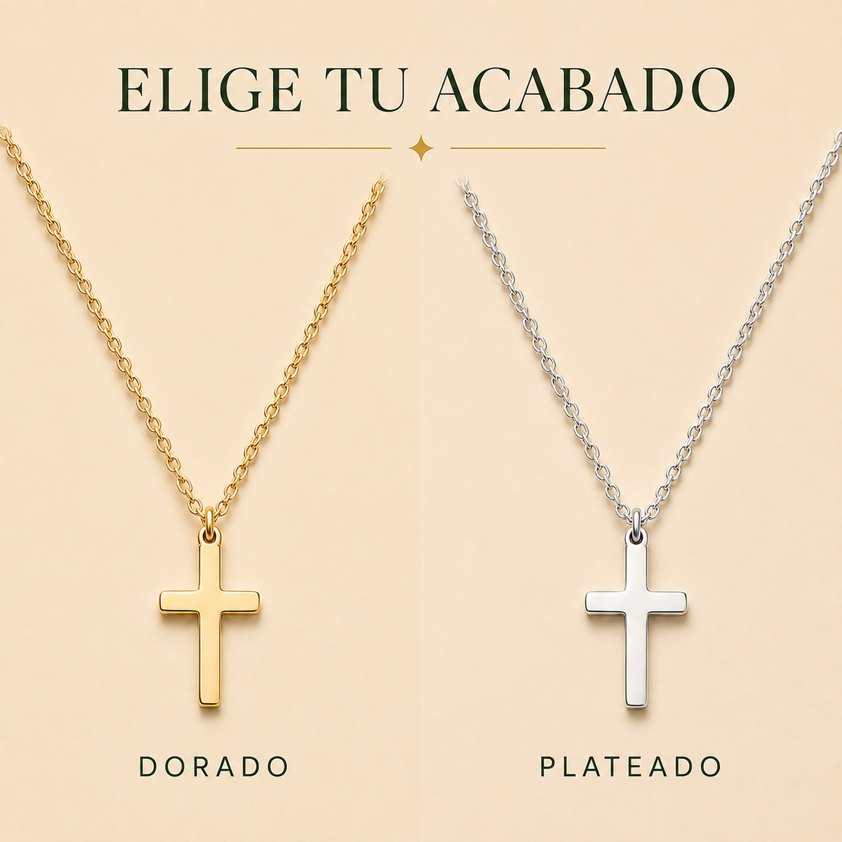 Collar Cruz de Fe – Un Símbolo para Llevar Siempre Contigo